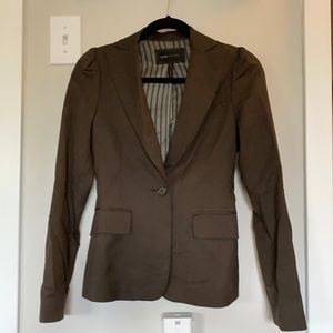 BCBG brown blazer